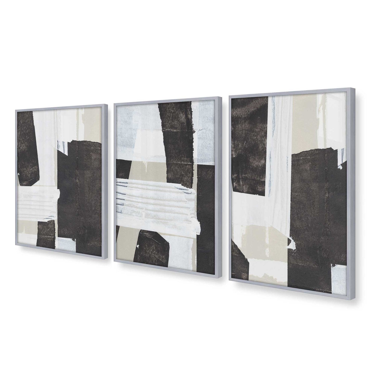 [Color:Polished Chrome], Picture of art in a Polished Chrome frame at an angle
