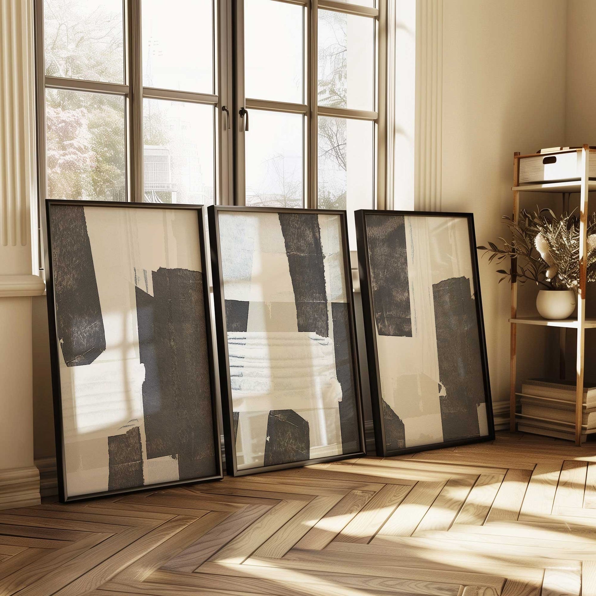 [Color:Opaque White], Picture of art in a Opaque White frame