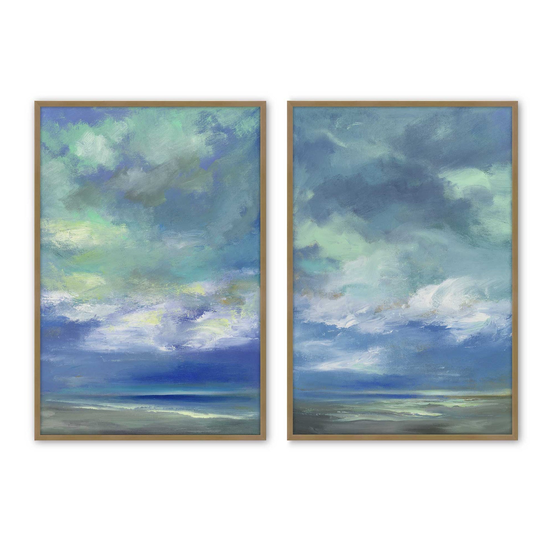 [Color:Brushed Gold], Picture of art in a Brushed Gold frame