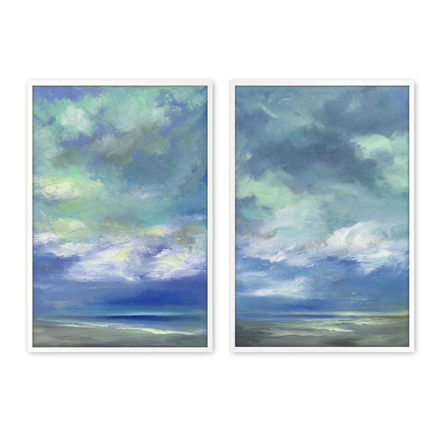 [Color:Opaque White], Picture of art in a Opaque White frame