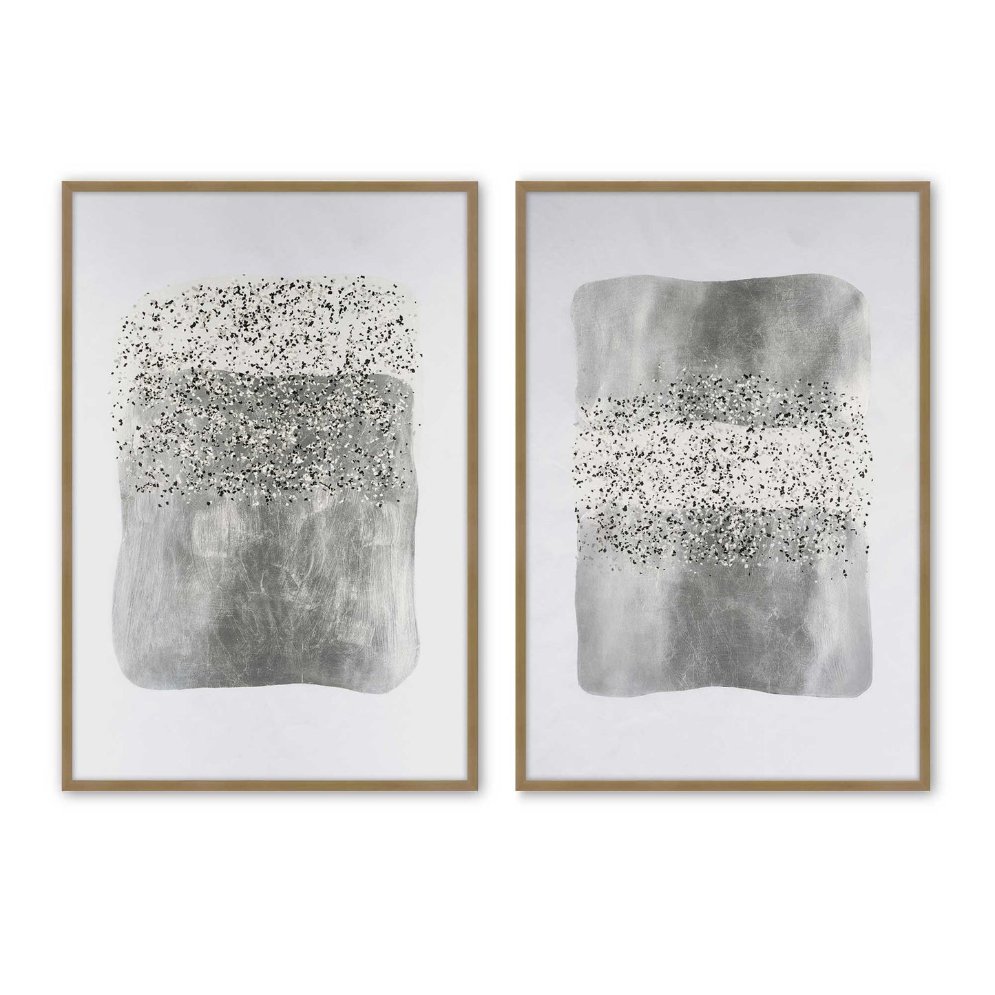 [Color:Brushed Gold], Picture of art in a Brushed Gold frame