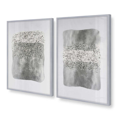 [Color:Polished Chrome], Picture of art in a Polished Chrome frame at an angle