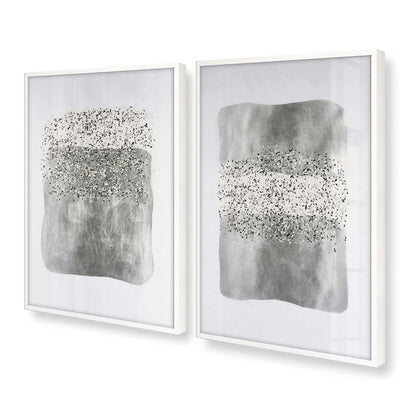 [Color:Opaque White], Picture of art in a Opaque White frame at an angle