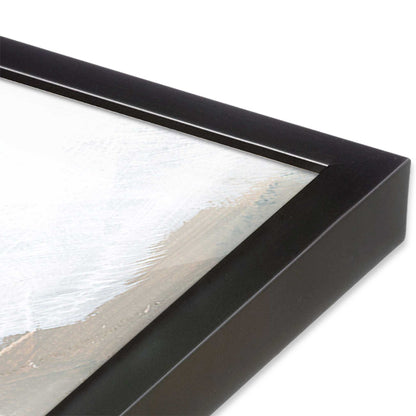 [Color:Weathered Zinc], Picture of art in a Weathered Zinc frame of the corner