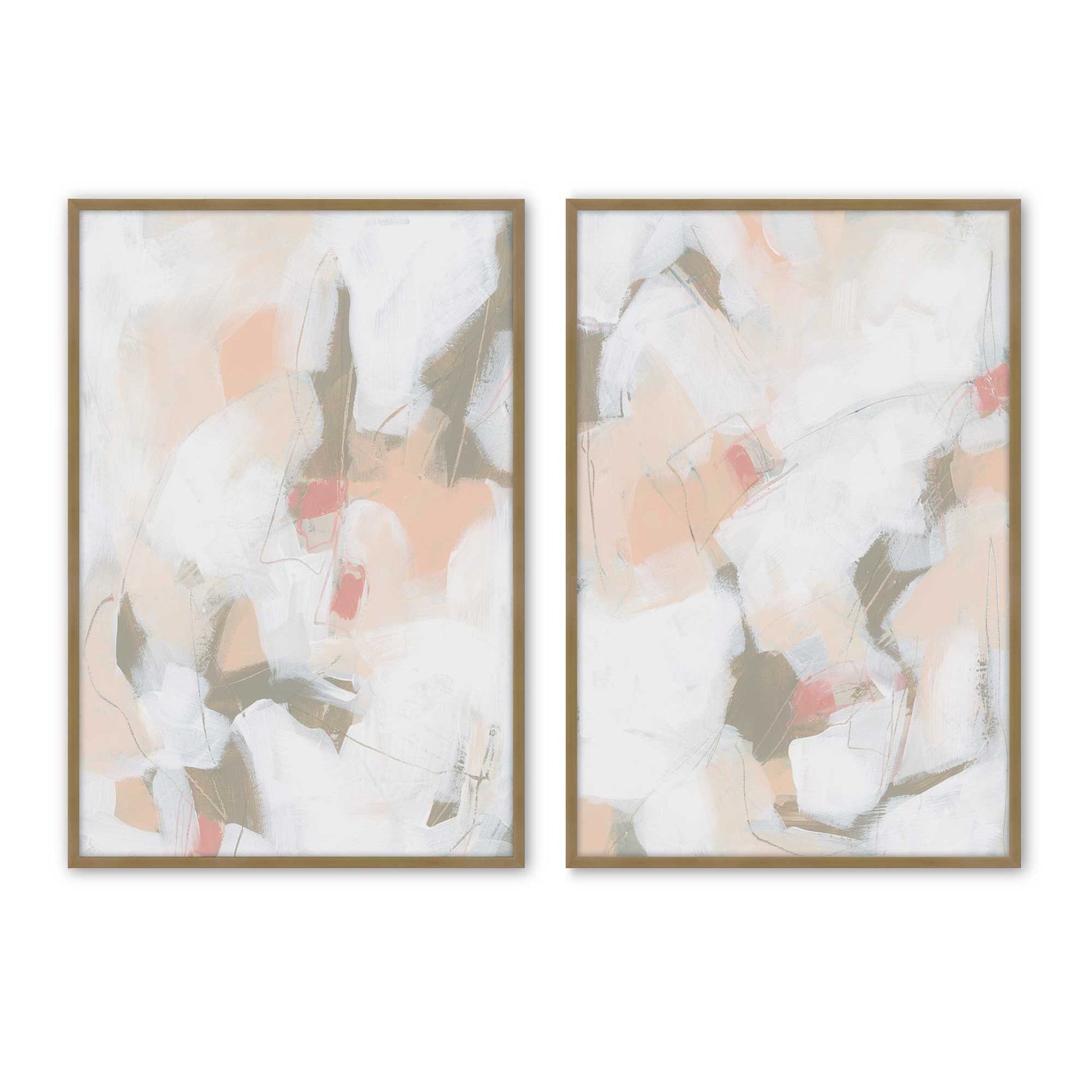 [Color:Brushed Gold], Picture of art in a Brushed Gold frame