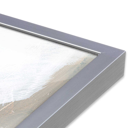 [Color:Polished Chrome], Picture of art in a Polished Chrome frame of the corner