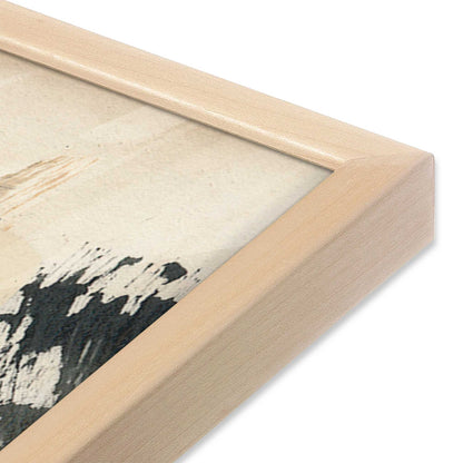 [Color:Raw Maple], Picture of art in a Raw Maple frame of the corner