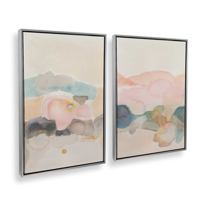 [Color:Polished Chrome], Picture of art in a Polished Chrome frame at an angle