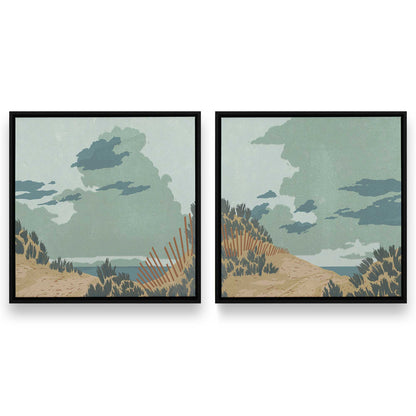 [Color:Satin Black], Picture of art in a Satin Black frame