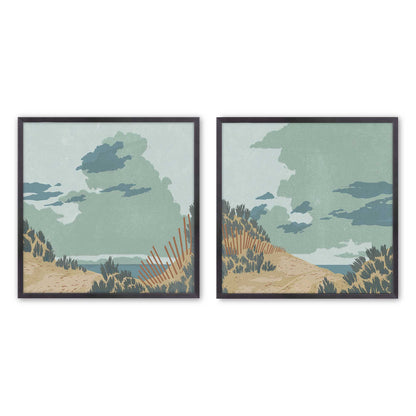 [Color:Weathered Zinc], Picture of art in a Weathered Zinc frame
