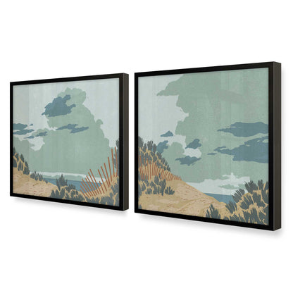 [Color:Satin Black], Picture of art in a Satin Black frame at an angle