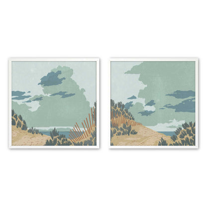 [Color:Opaque White], Picture of art in a Opaque White frame