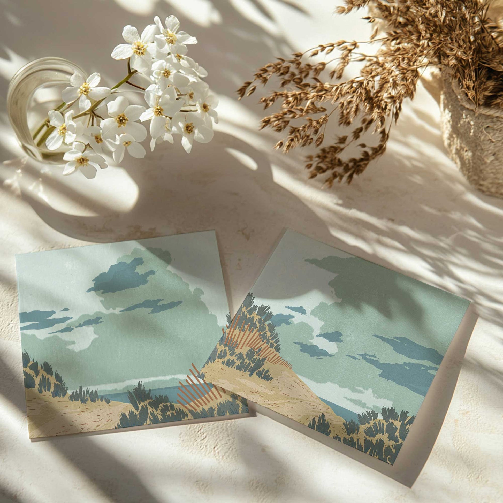 [color:Rolled Print], Picture of the art in a room