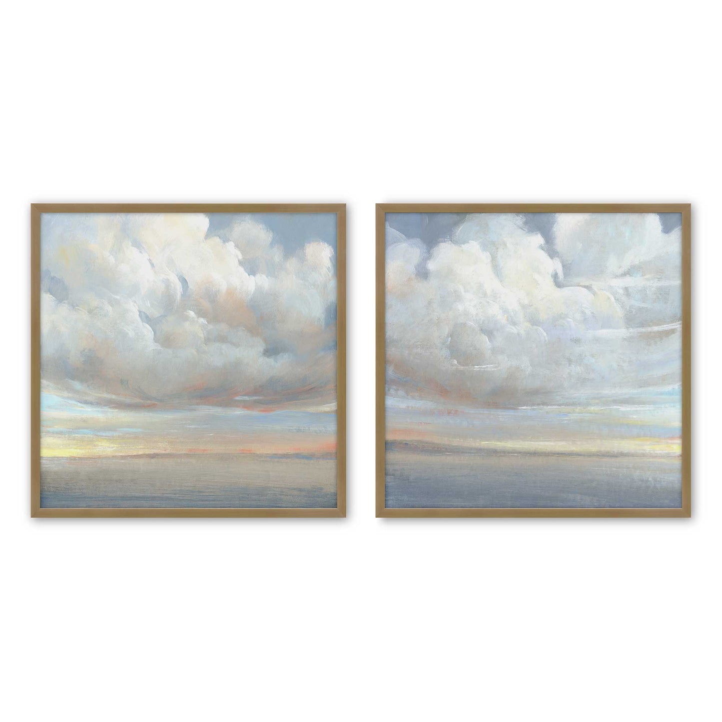 [Color:Brushed Gold], Picture of art in a Brushed Gold frame