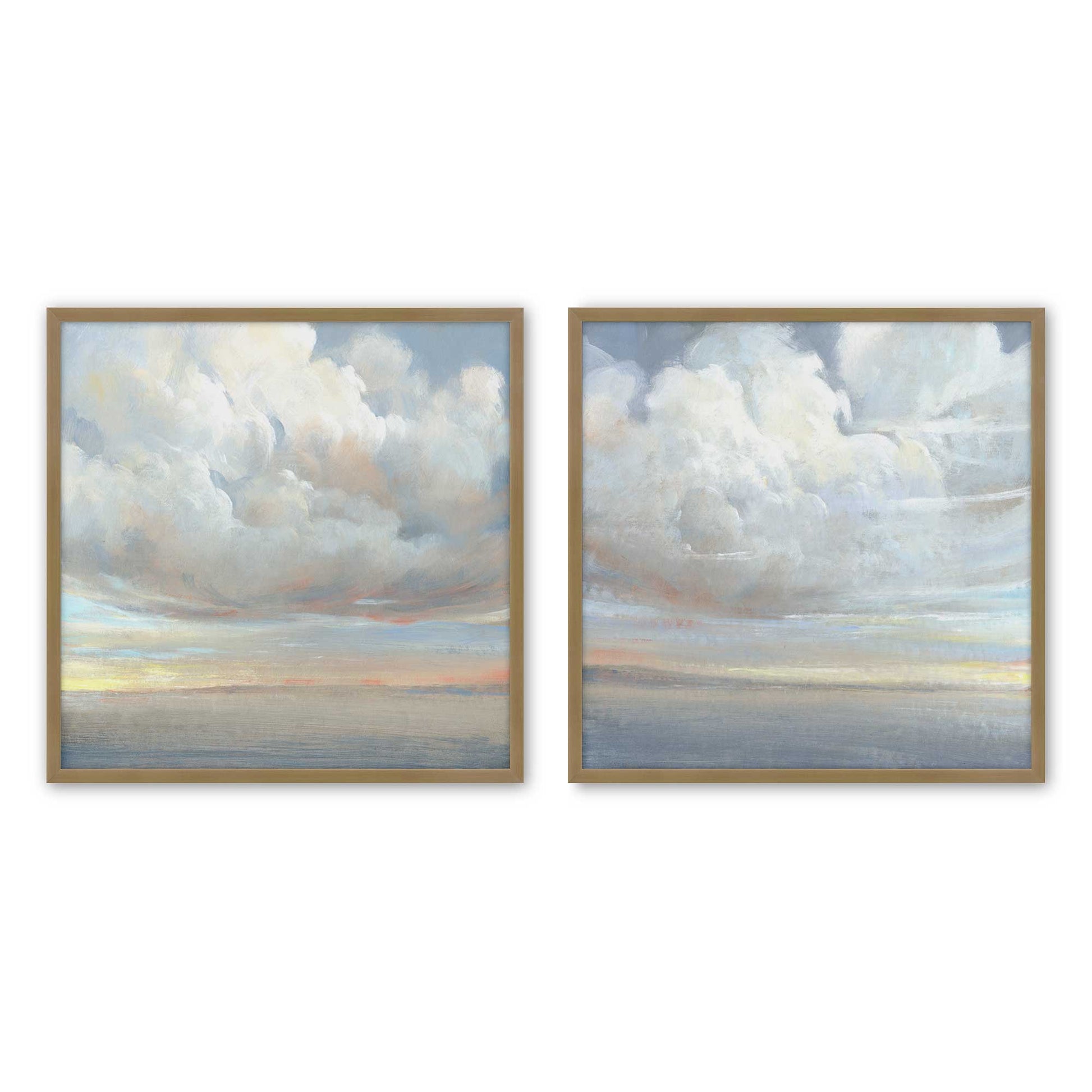 [Color:Brushed Gold], Picture of art in a Brushed Gold frame