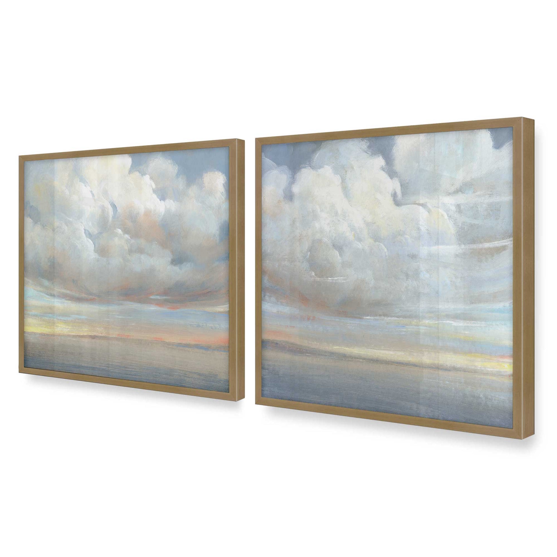 [Color:Brushed Gold], Picture of art in a Brushed Gold frame of the corner