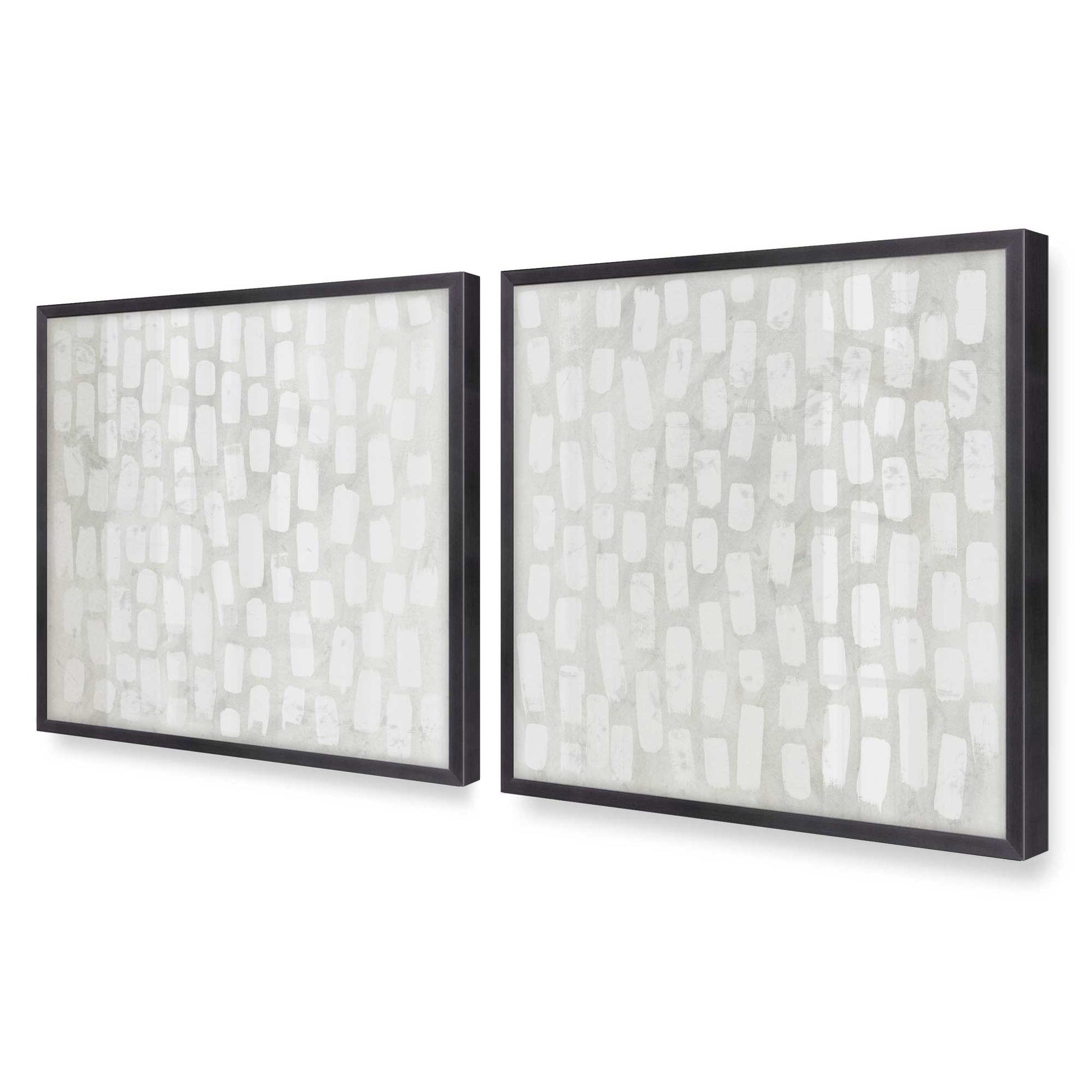 [Color:Weathered Zinc], Picture of art in a Weathered Zinc frame of the corner