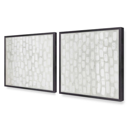 [Color:Weathered Zinc], Picture of art in a Weathered Zinc frame of the corner