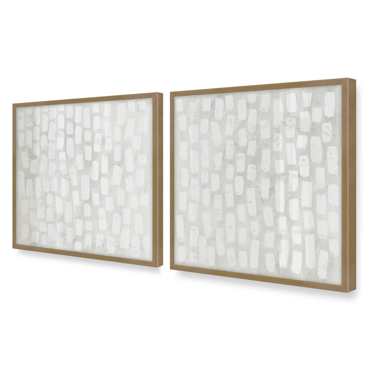 [Color:Brushed Gold], Picture of art in a Brushed Gold frame of the corner