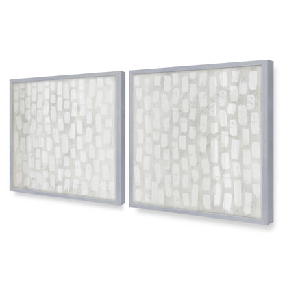 [Color:Polished Chrome], Picture of art in a Polished Chrome frame of the corner