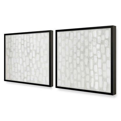 [Color:Satin Black], Picture of art in a Satin Black frame at an angle