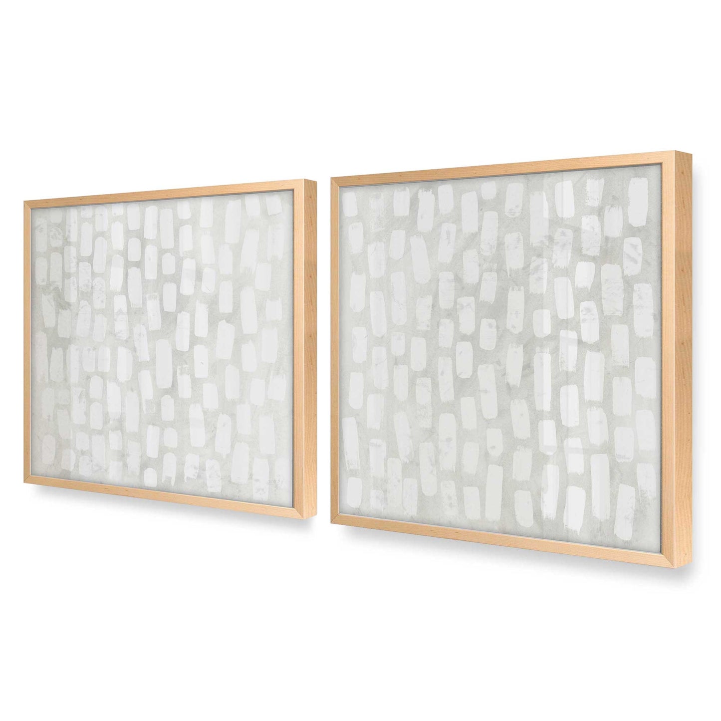[Color:Raw Maple], Picture of art in a Raw Maple frame at an angle