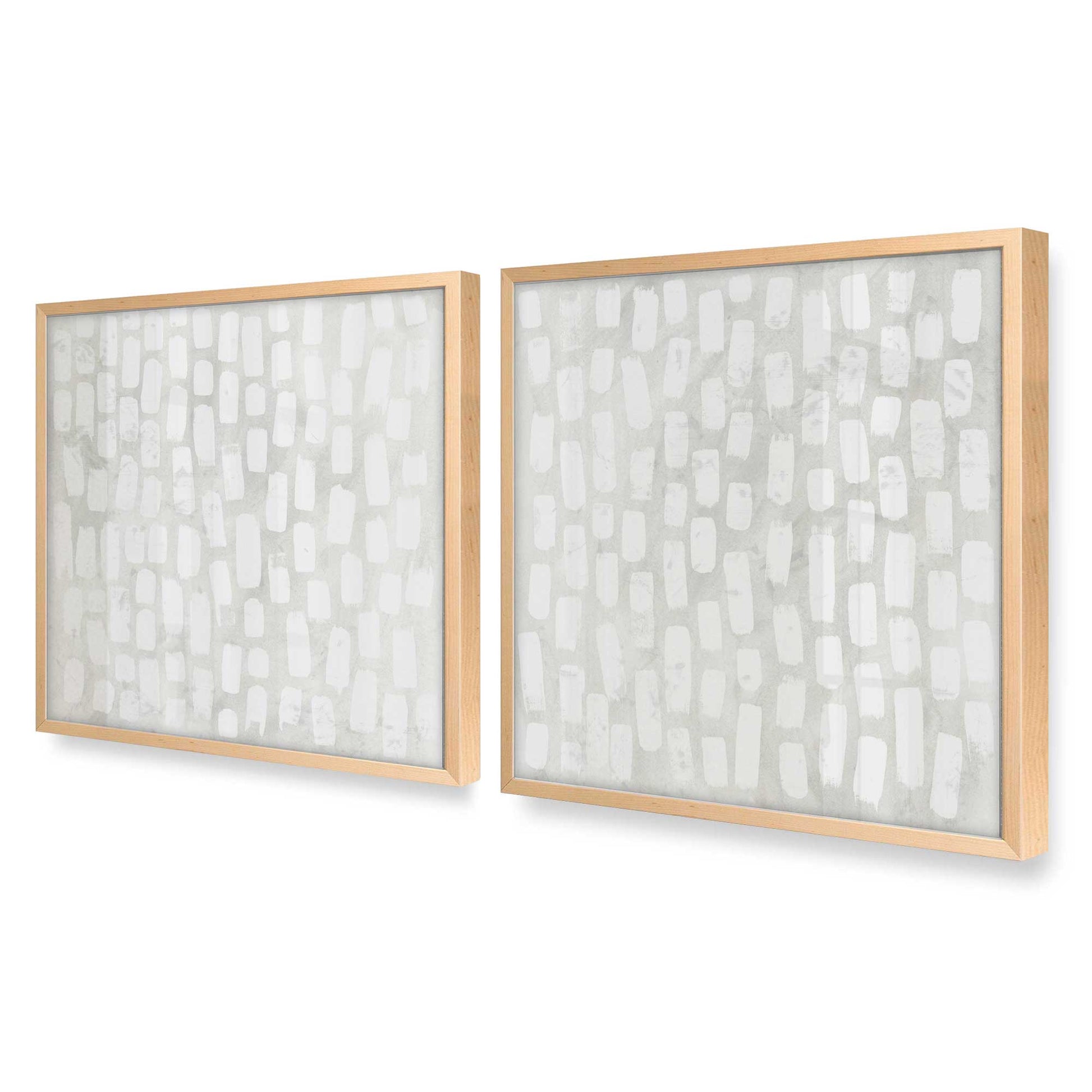 [Color:Raw Maple], Picture of art in a Raw Maple frame at an angle
