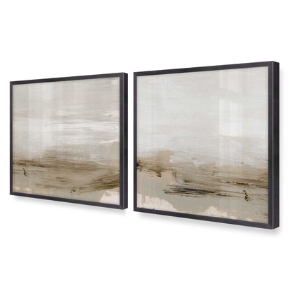 [Color:Weathered Zinc], Picture of art in a Weathered Zinc frame of the corner