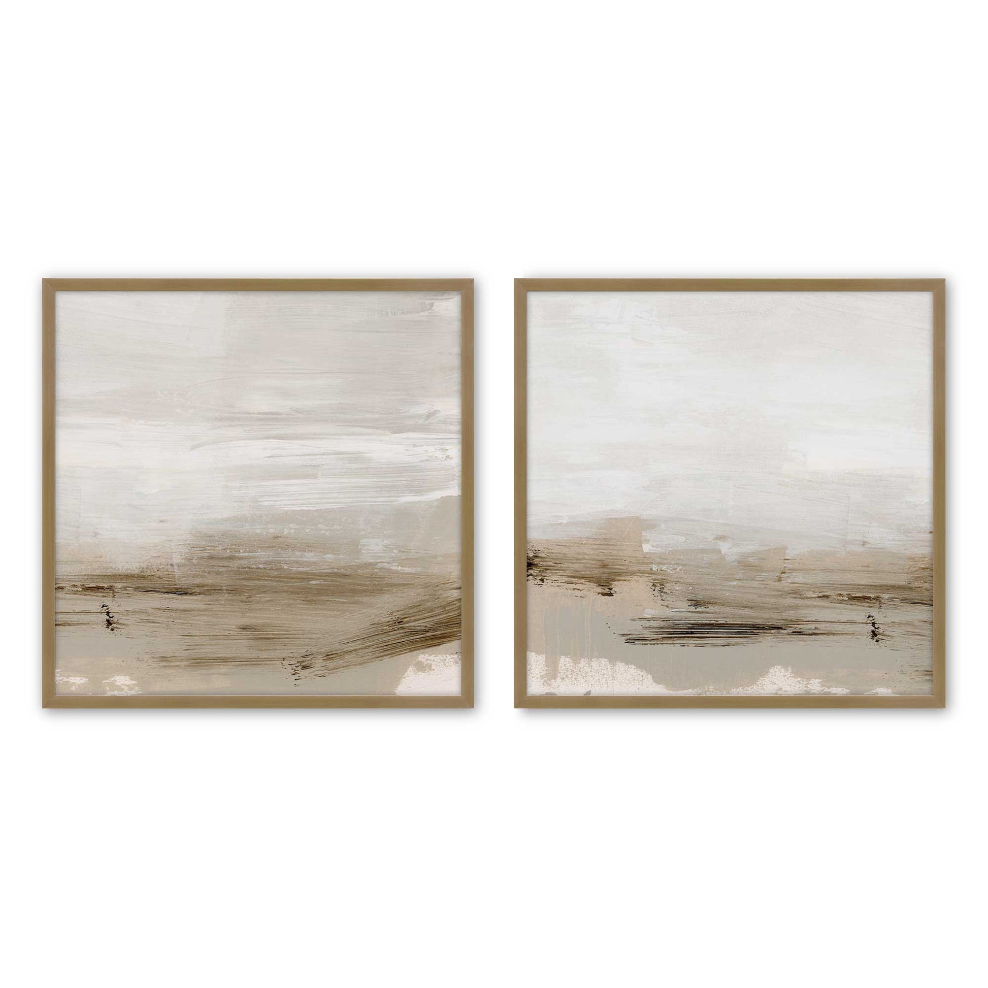 [Color:Brushed Gold], Picture of art in a Brushed Gold frame