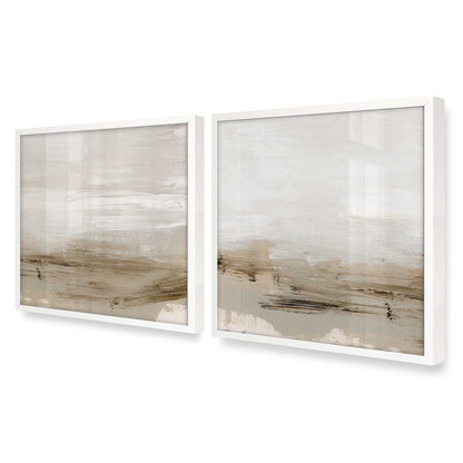 [Color:Opaque White], Picture of art in a Opaque White frame at an angle