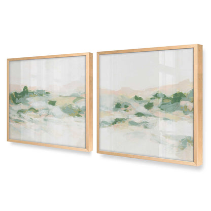 [Color:Raw Maple], Picture of art in a Raw Maple frame at an angle