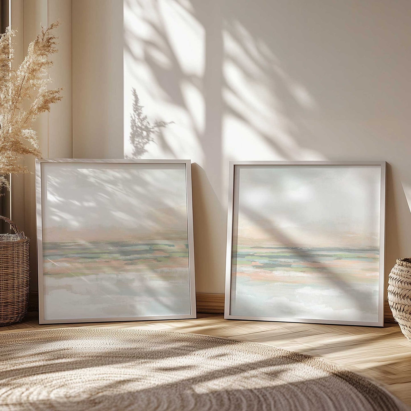 [Color:Brushed Gold], Picture of art in a Brushed Gold frame