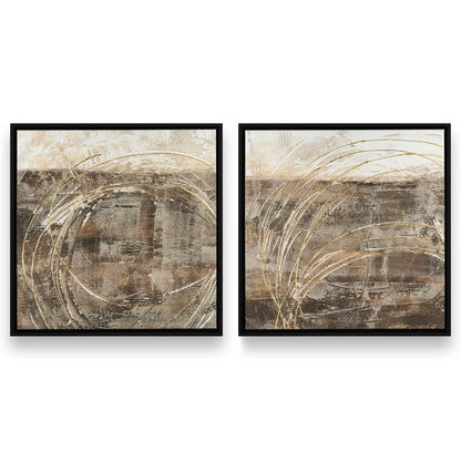 [Color:Satin Black], Picture of art in a Satin Black frame