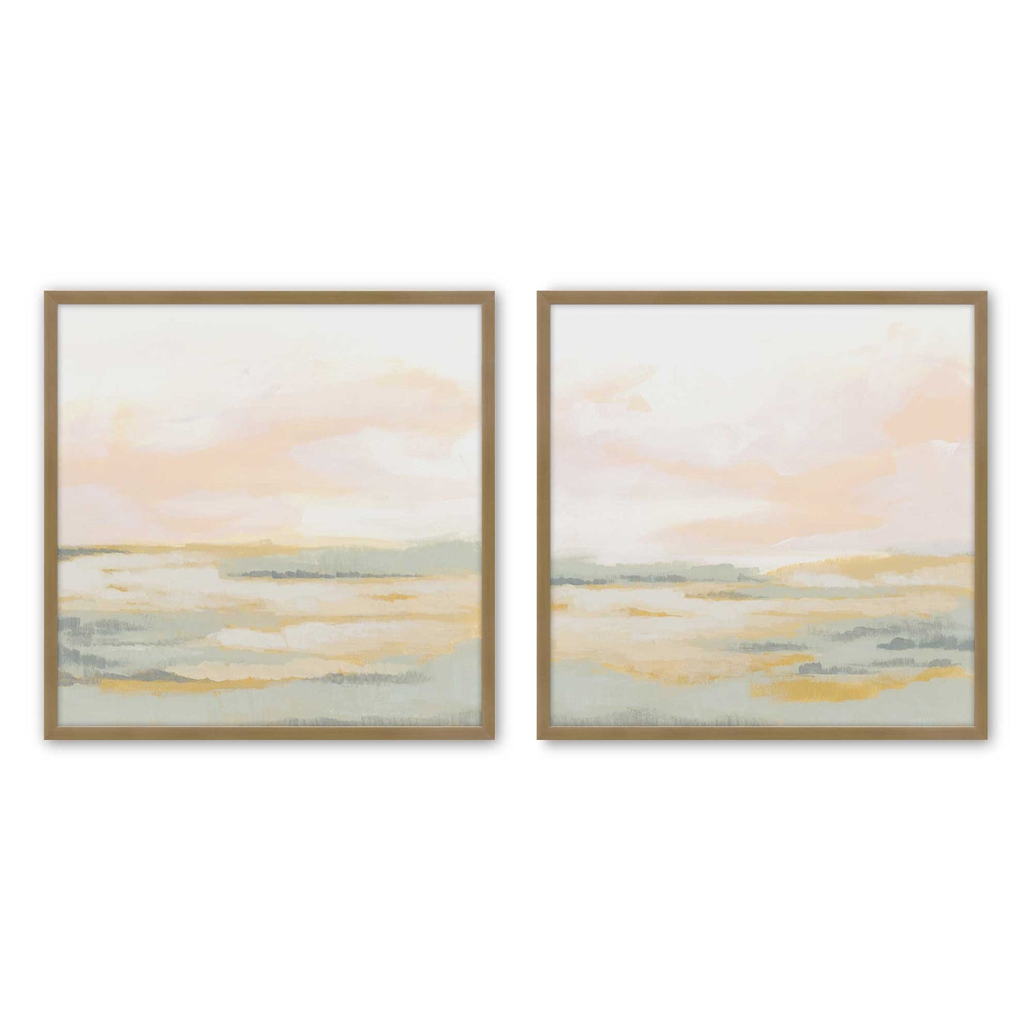 [Color:Brushed Gold], Picture of art in a Brushed Gold frame