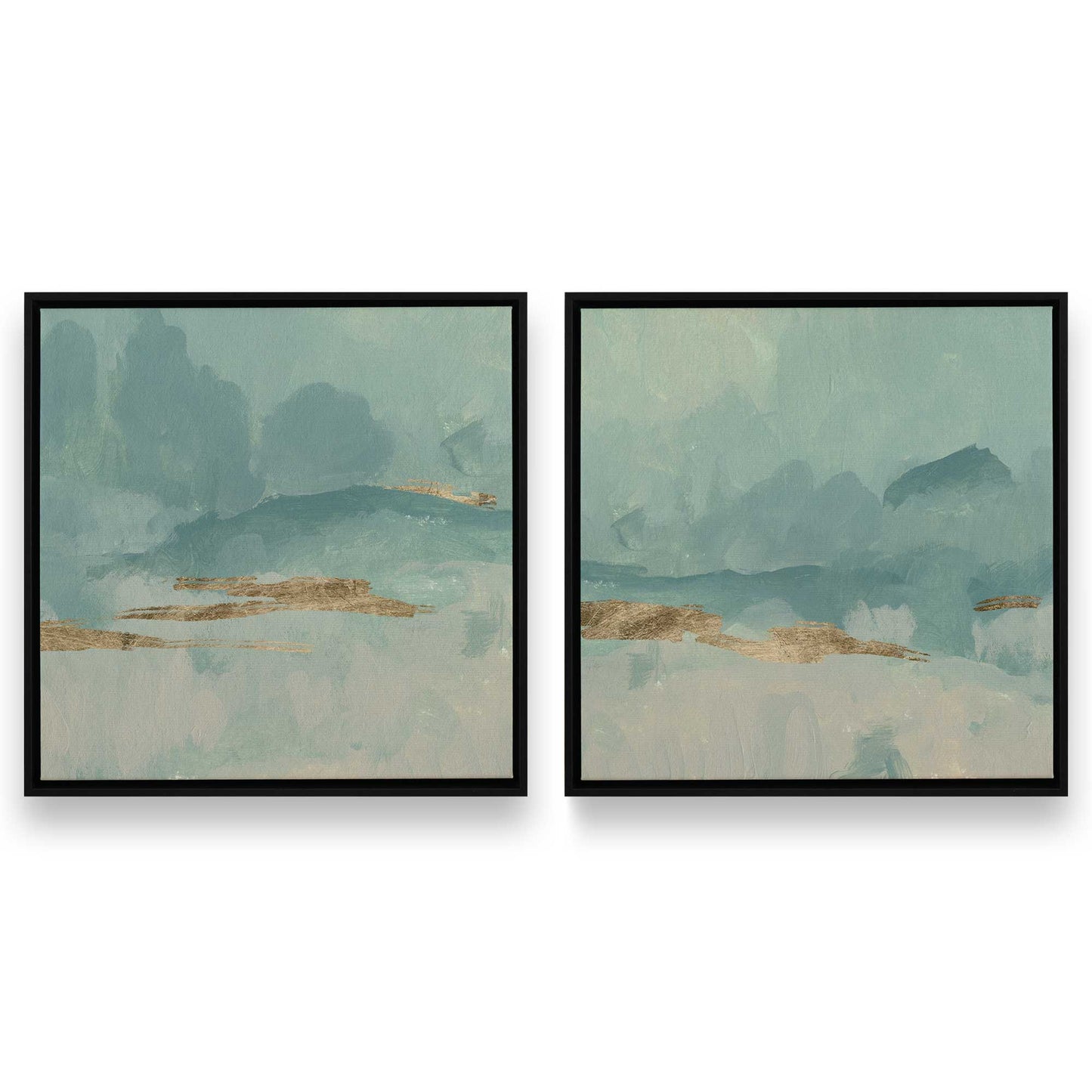 [Color:Satin Black], Picture of art in a Satin Black frame