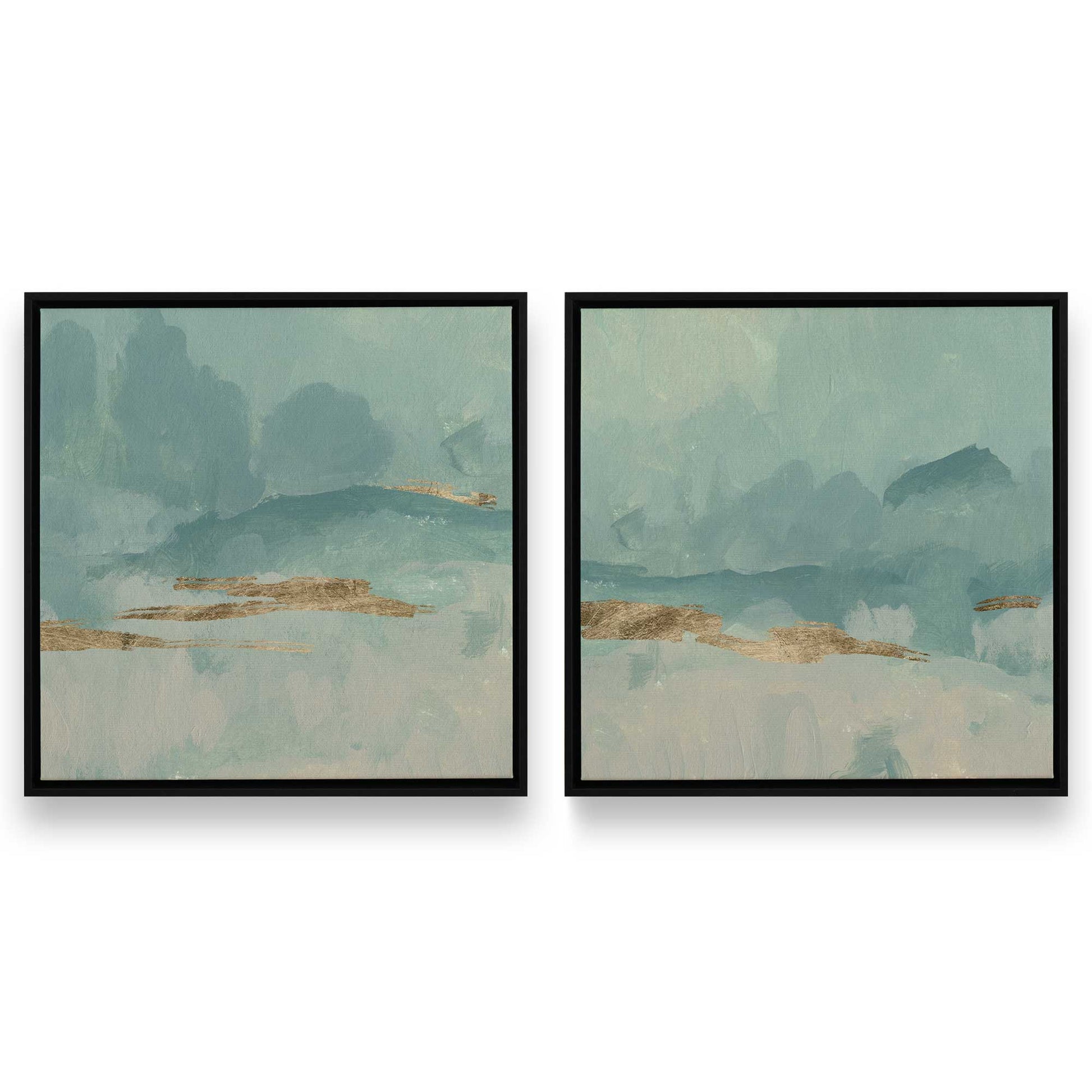 [Color:Satin Black], Picture of art in a Satin Black frame