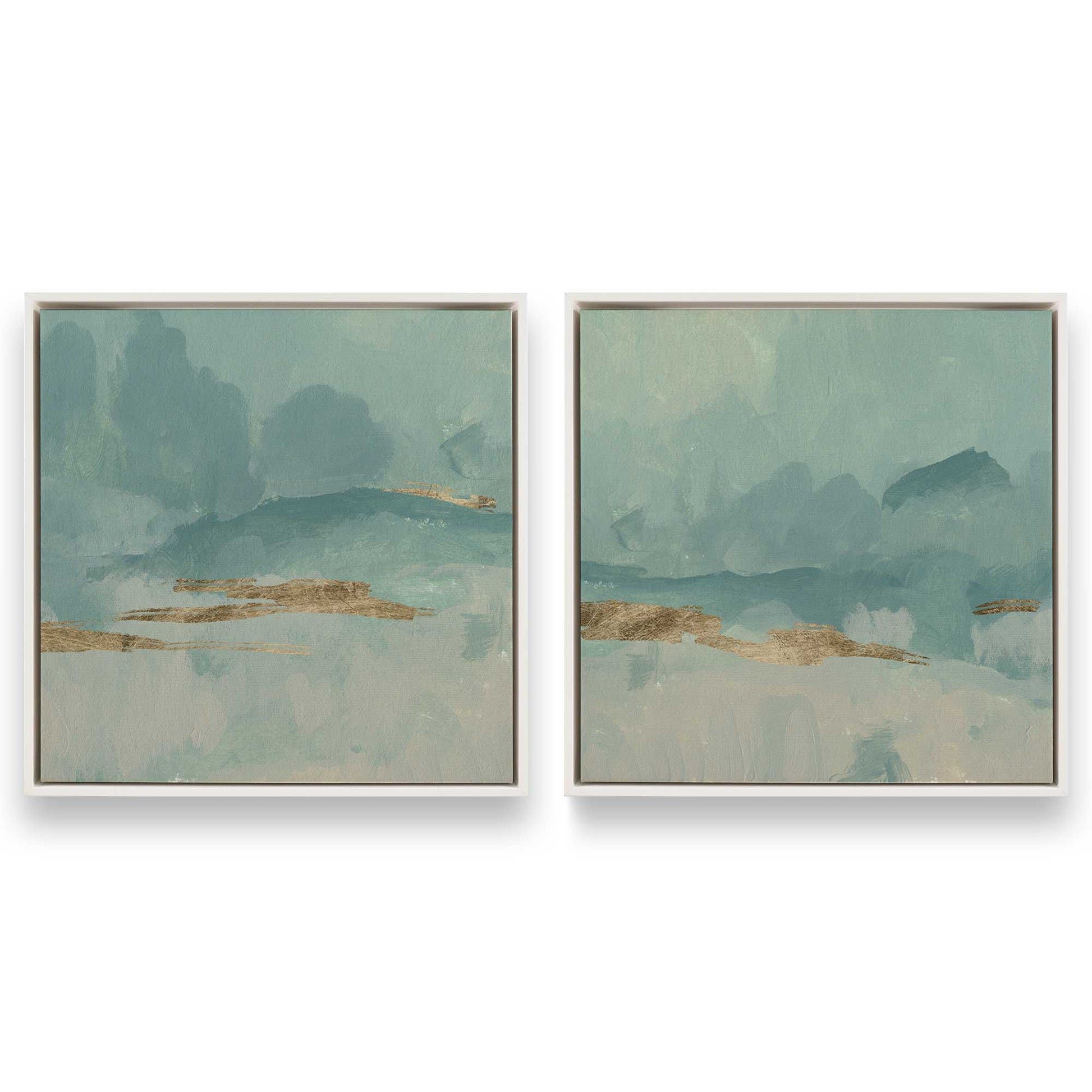 [Color:Opaque White], Picture of art in a White frame