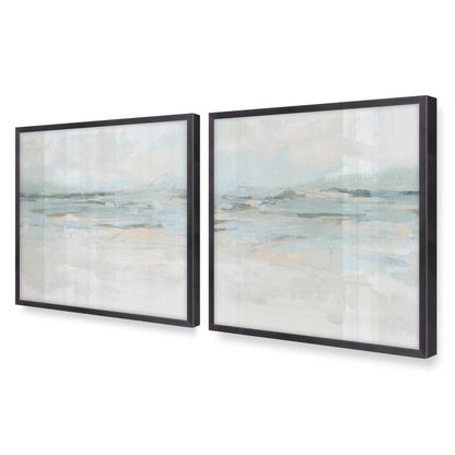 [Color:Weathered Zinc], Picture of art in a Weathered Zinc frame of the corner
