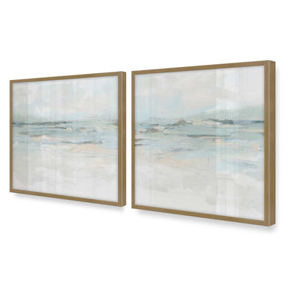 [Color:Brushed Gold], Picture of art in a Brushed Gold frame of the corner