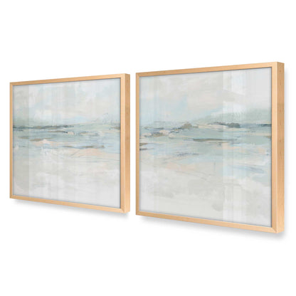 [Color:Raw Maple], Picture of art in a Raw Maple frame at an angle