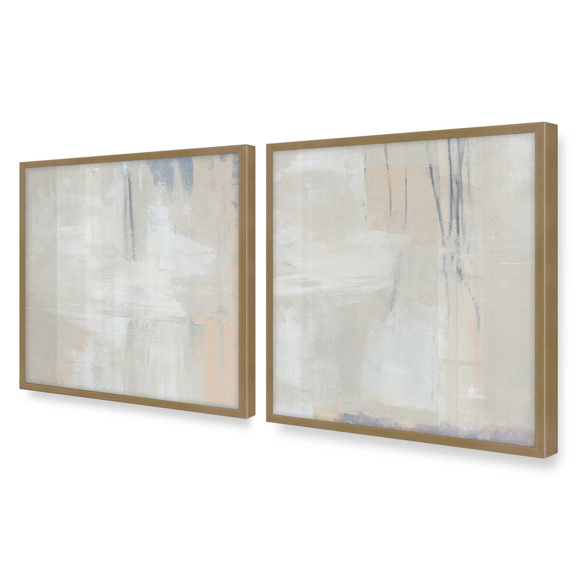 [Color:Brushed Gold], Picture of art in a Brushed Gold frame of the corner
