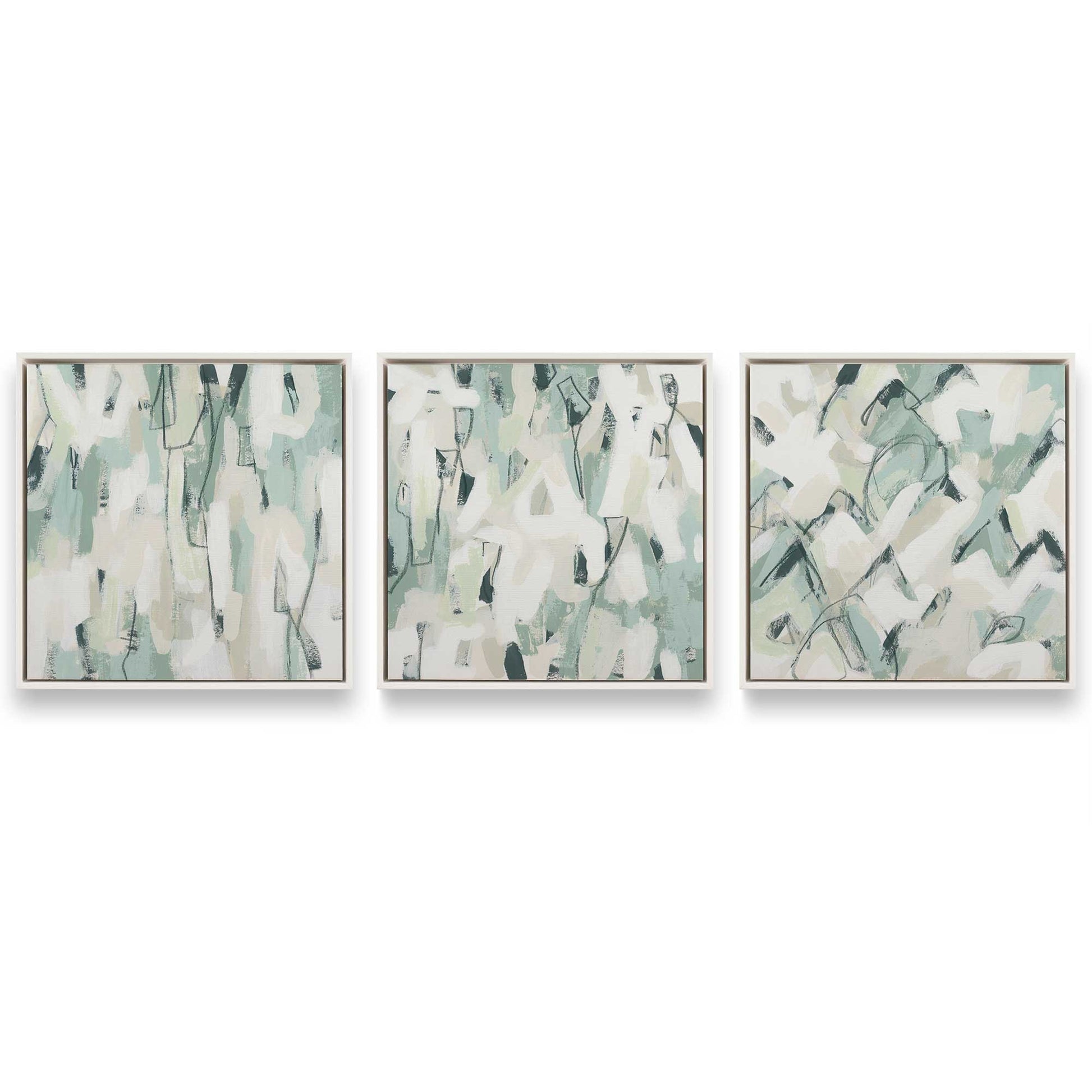 [Color:Opaque White], Picture of art in a White frame