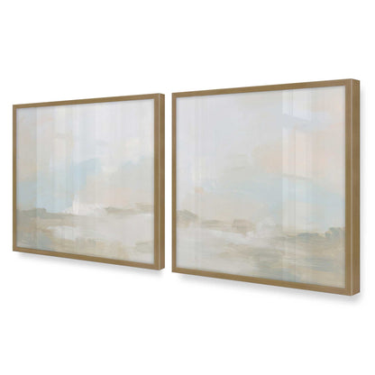 [Color:Brushed Gold], Picture of art in a Brushed Gold frame of the corner