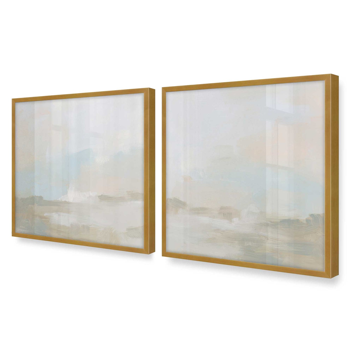 [Color:Polished Gold], Picture of art in a Polished Gold frame of the corner