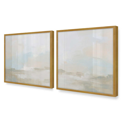 [Color:Polished Gold], Picture of art in a Polished Gold frame of the corner