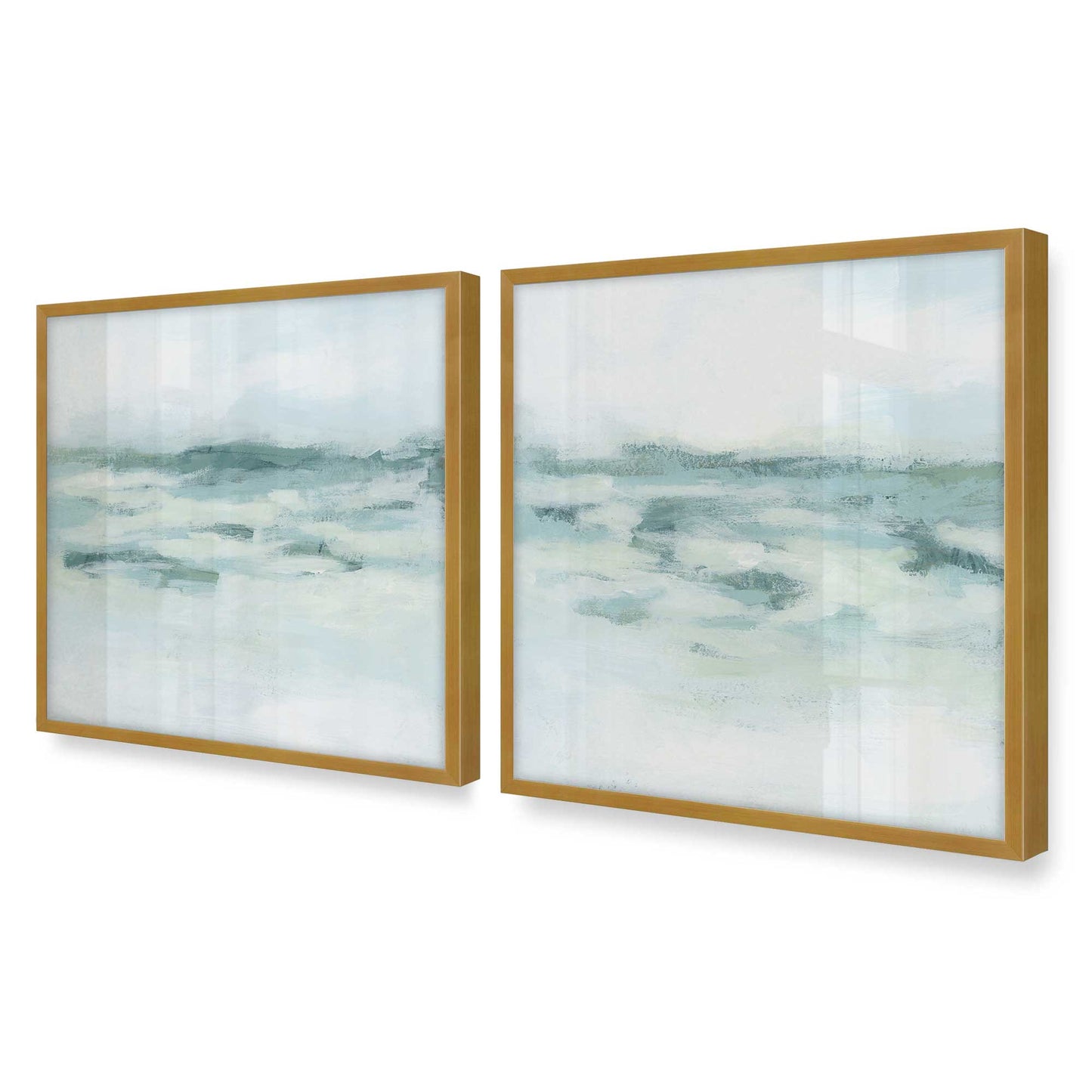 [Color:Polished Gold], Picture of art in a Polished Gold frame of the corner