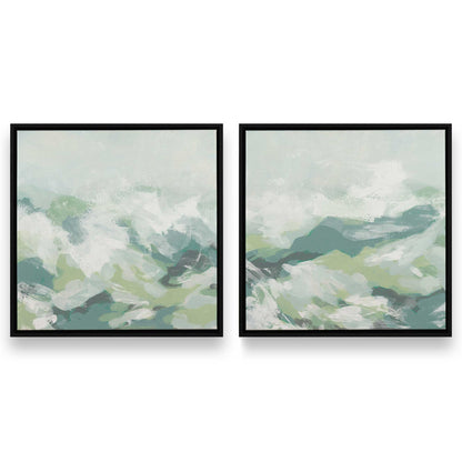 [Color:Satin Black], Picture of art in a Satin Black frame