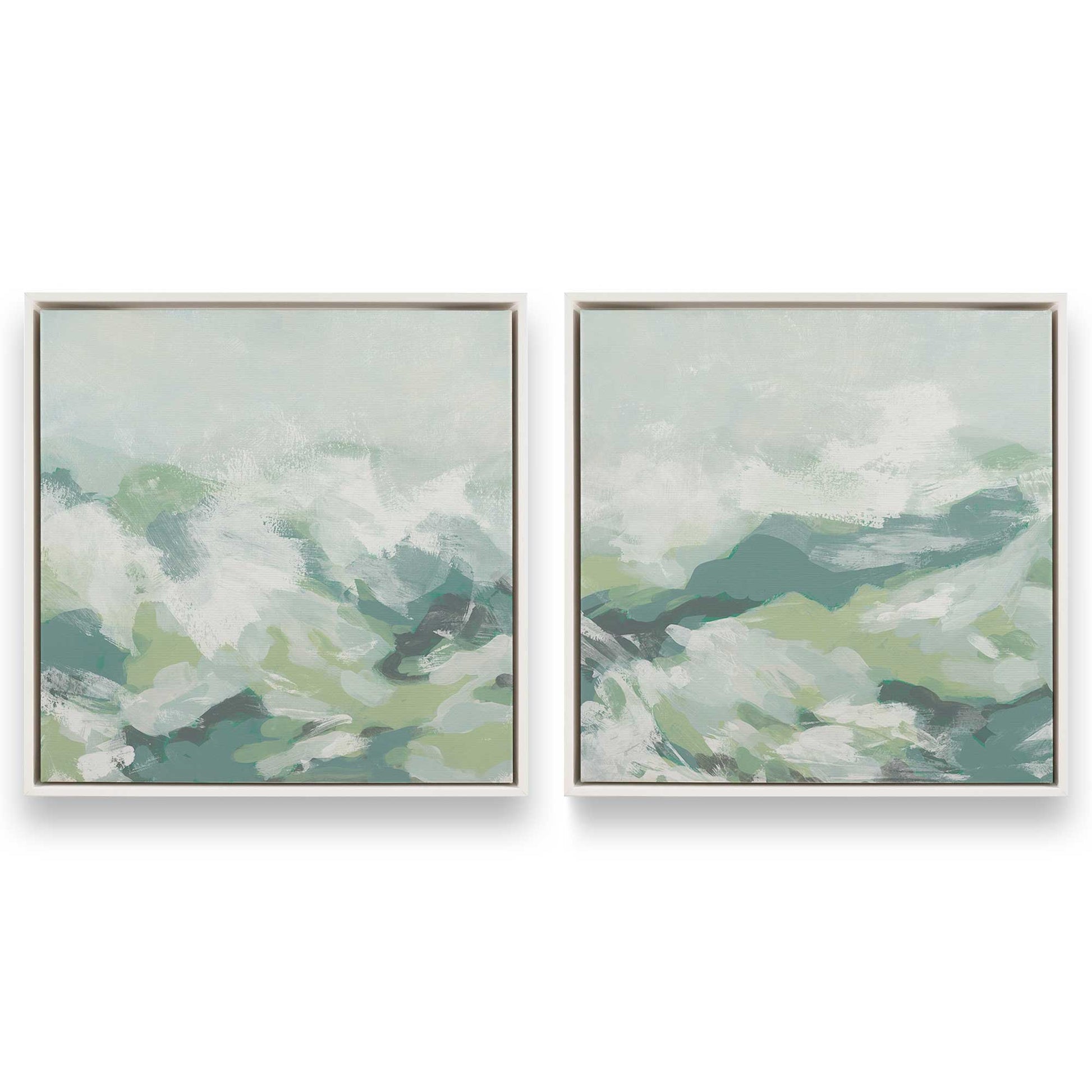 [Color:Opaque White], Picture of art in a White frame