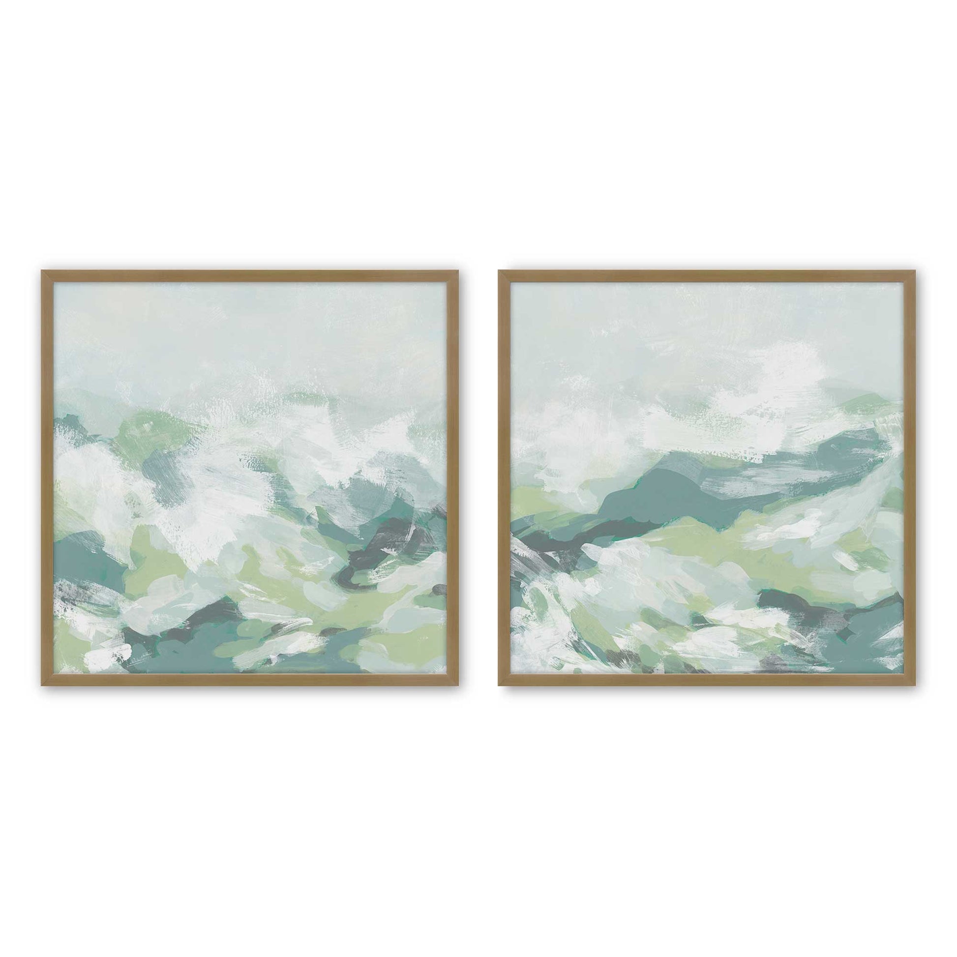 [Color:Brushed Gold], Picture of art in a Brushed Gold frame