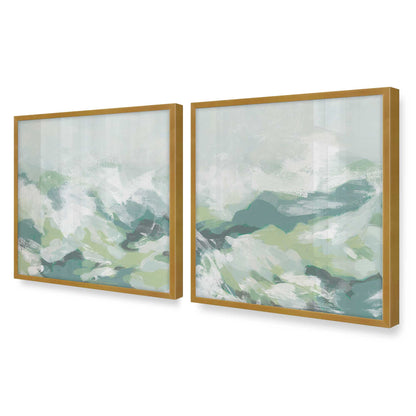 [Color:Polished Gold], Picture of art in a Polished Gold frame of the corner